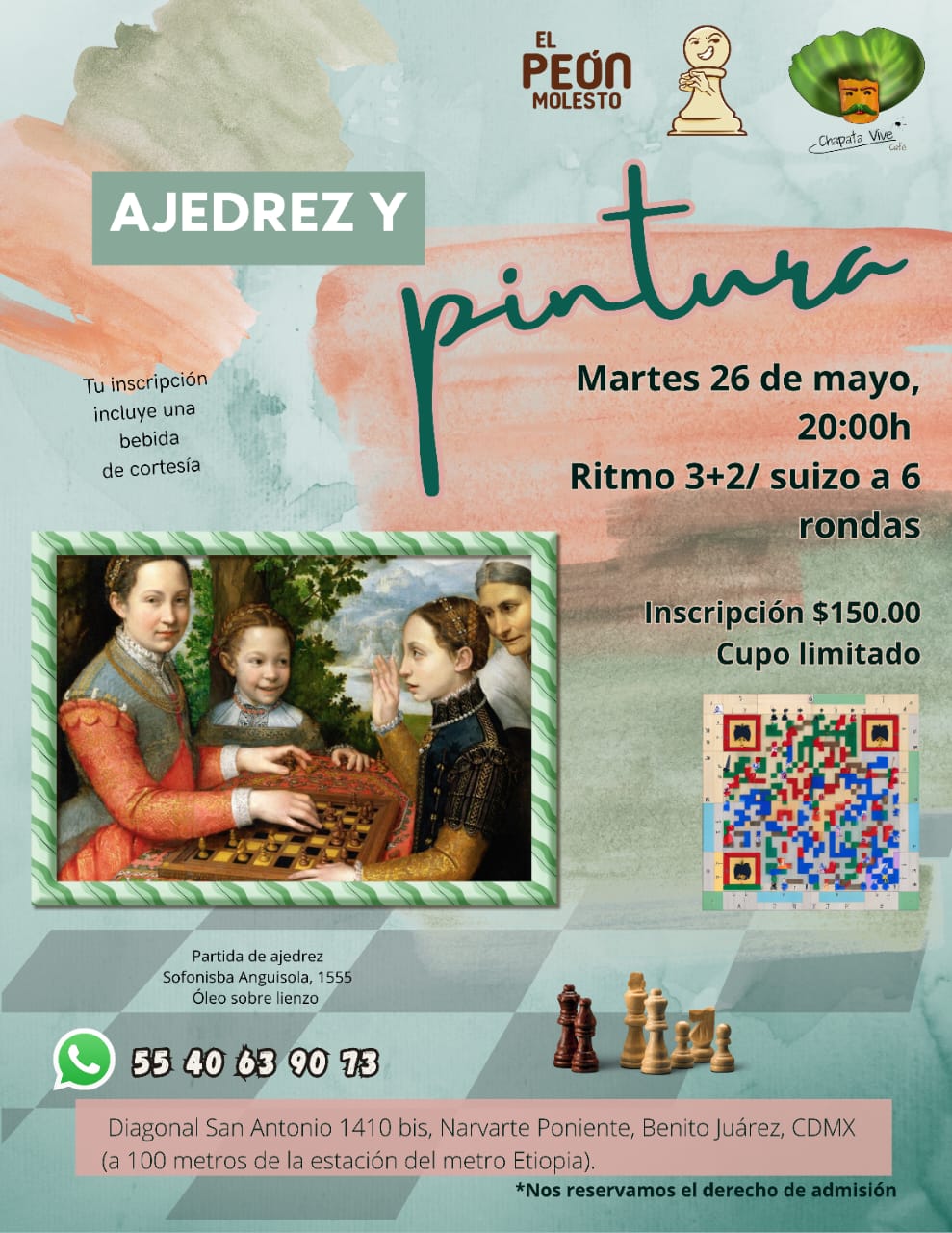 Circuito de Ajedrez y Pintura
