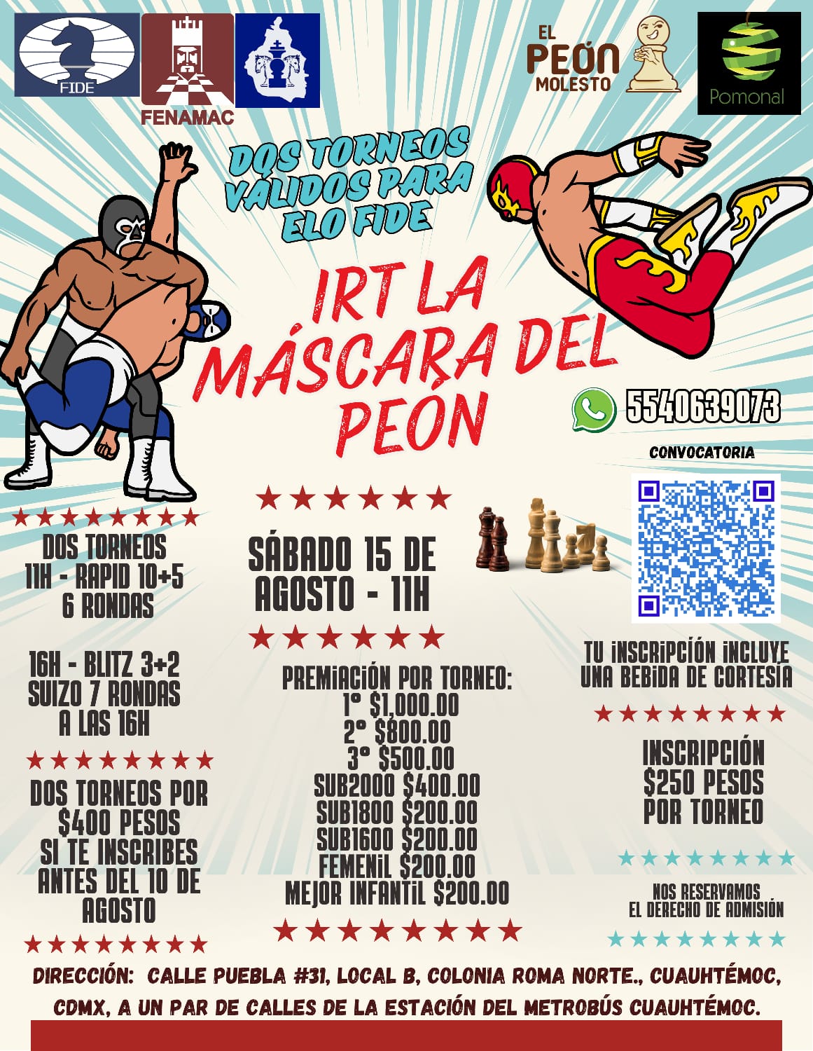 La máscara del peón