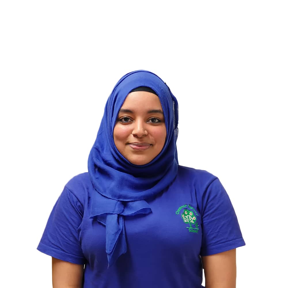 Chestnut Nursery School Team Member Sabrina Mohamed