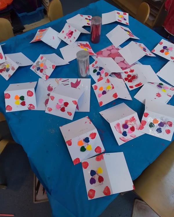 Chestnut Nursery Schools News Image - Valentines Day at the Maples