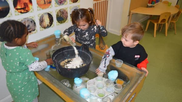 Chestnut Nursery Schools News Image - Mixing Potions at Halbutt Street!