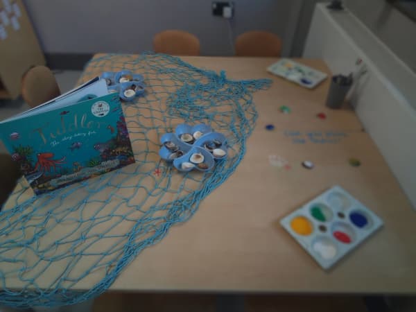 Chestnut Nursery Schools News Image - Building Our Very Own Aquarium