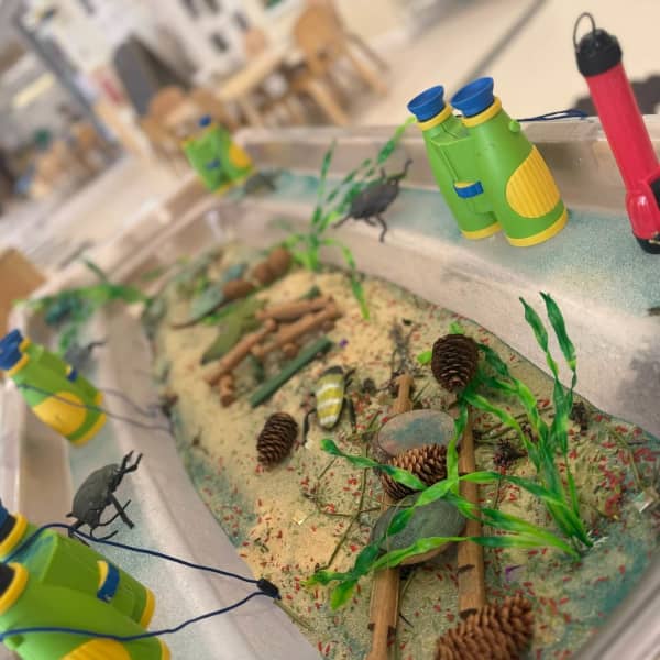 Chestnut Nursery Schools News Image - Creating A Zoo & Dino Land!