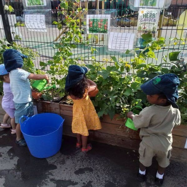 Chestnut Nursery Schools News Image - Pottering About In The Garden