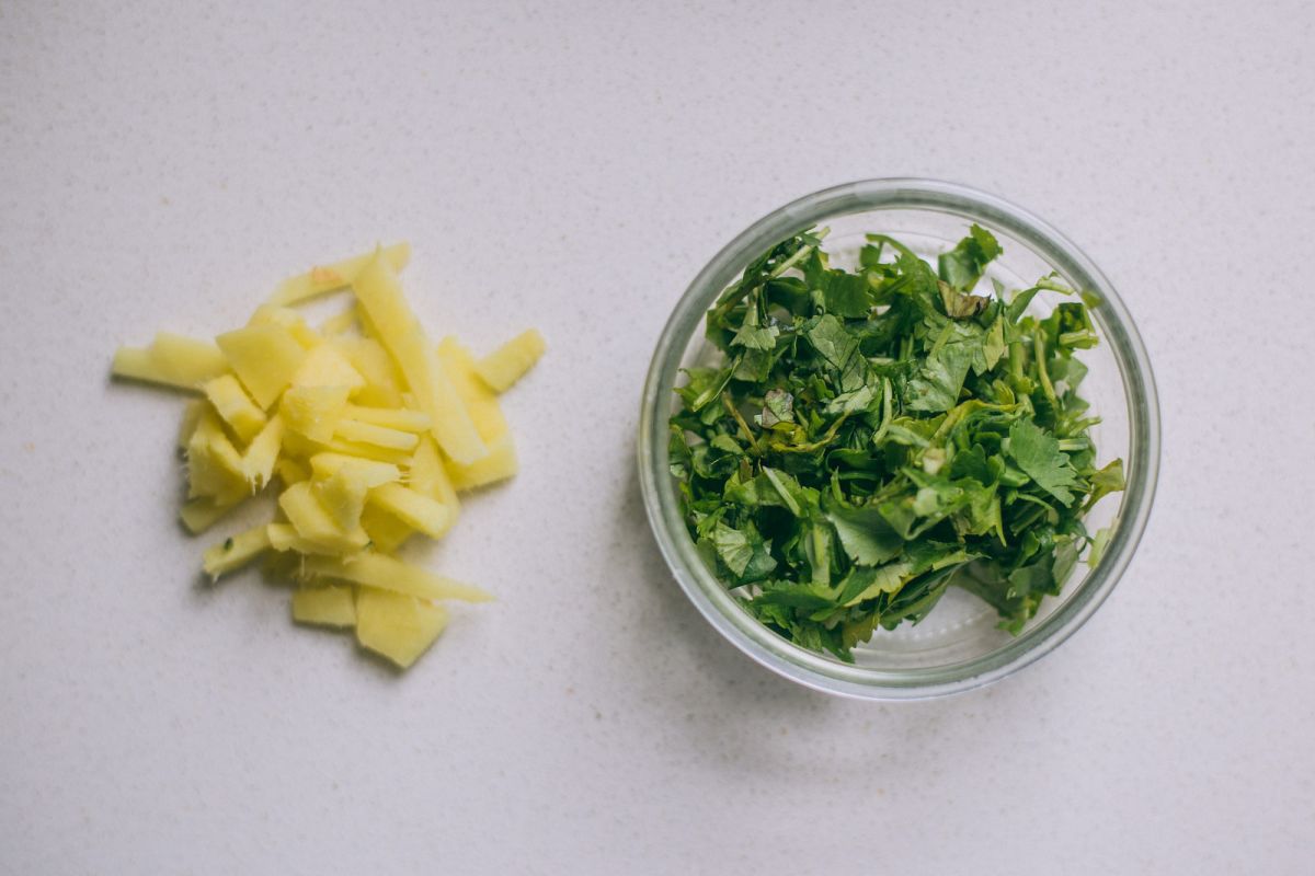 Asian Broad Bean & Broccoli Salad