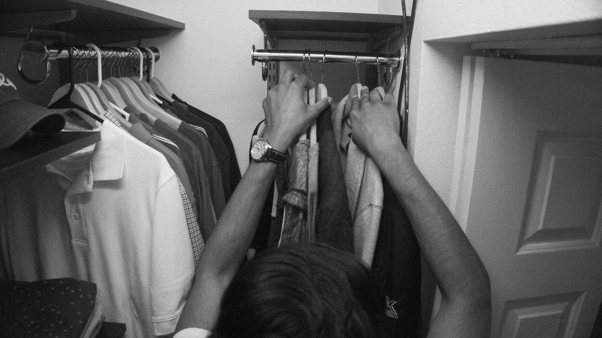 Menswear Organization with Organized Living