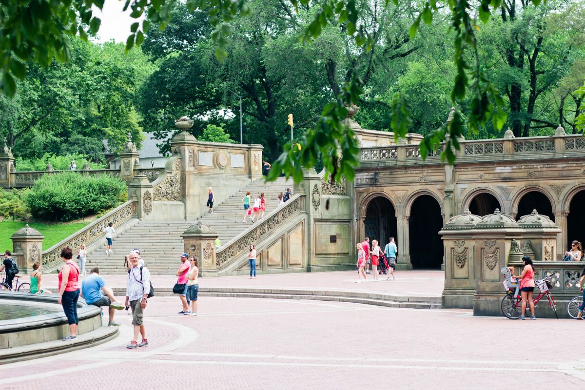 Bethesda Terrace in Central Park