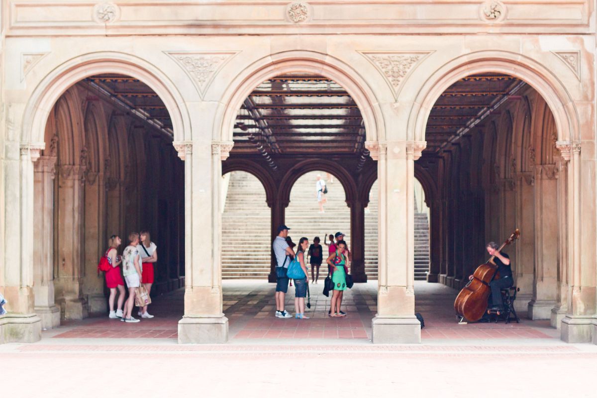 Bethesda Terrace in Central Park