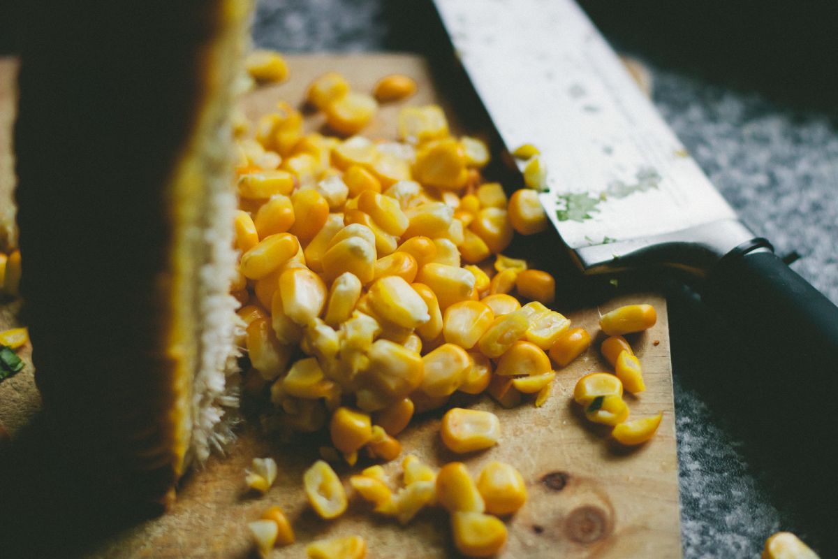 Prawn and Sweet Potato Burrito with Warm Sweetcorn Salsa