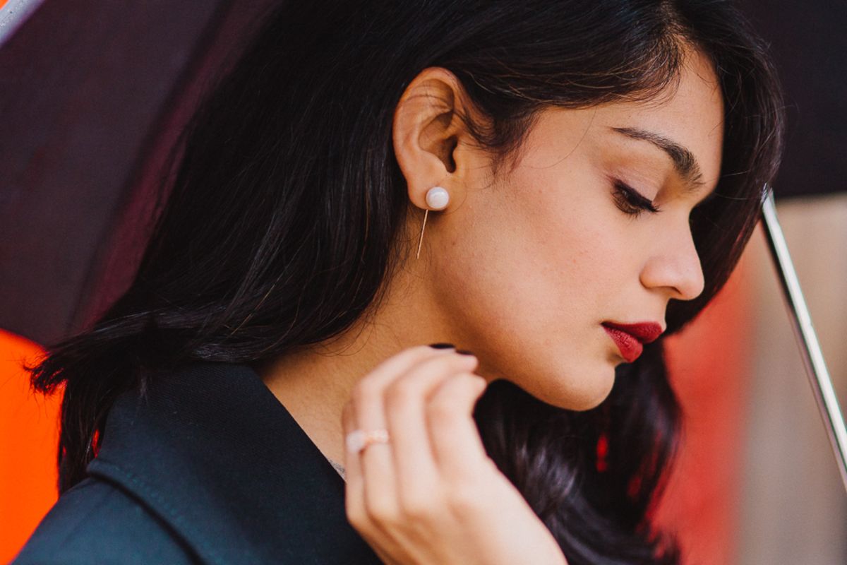 Caught in the Rain in London