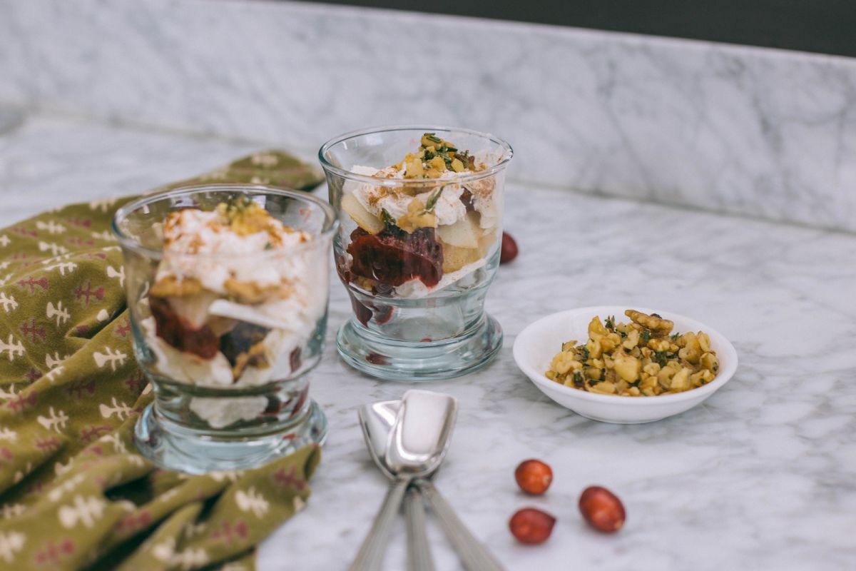 Pear & Cranberry Eton Mess Recipe