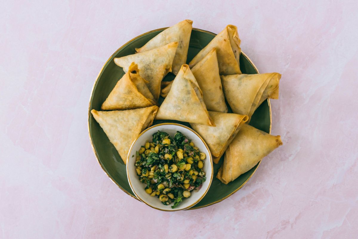 Herby Chickpea Samosas Recipe