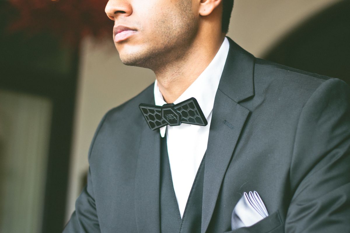 Modern Black Tie Outfit