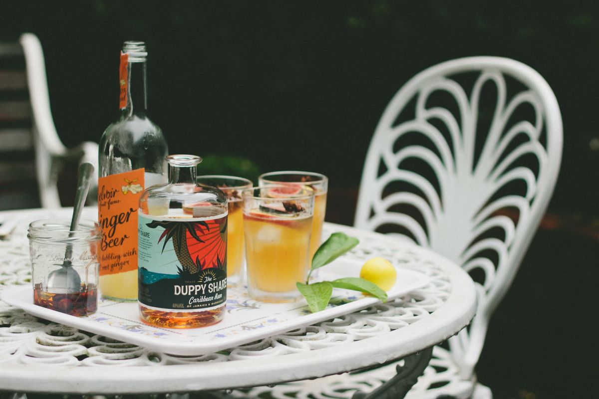 Autumn Spiced Dark & Stormy