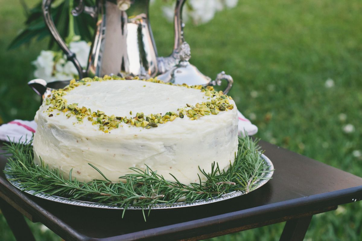 Black Tea and Ginger Cake with Honey Buttercream Supal Desai