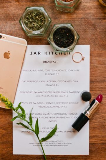 breakfast with jar kitchen