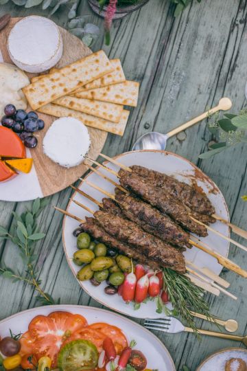 Kabab Koobideh with Mint Yoghurt & #FeastByThree