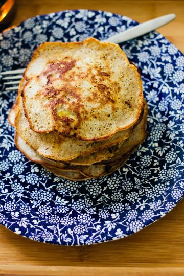Buckwheat Banana Pancakes