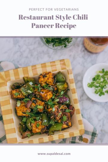 Restaurant Style Chili Paneer Recipe