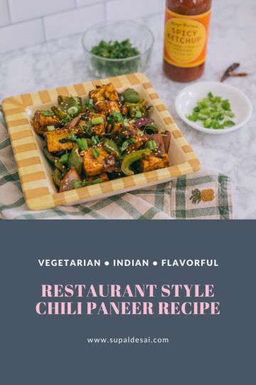 Restaurant Style Chili Paneer Recipe