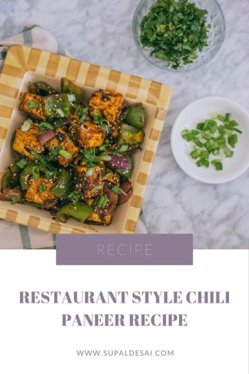 Restaurant Style Chili Paneer Recipe