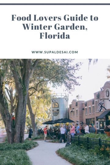 Food Lovers Guide to Winter Garden, Florida