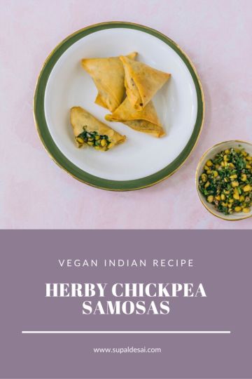 Herby Chickpea Samosas Recipe