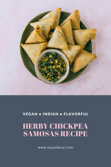 Herby Chickpea Samosas Recipe