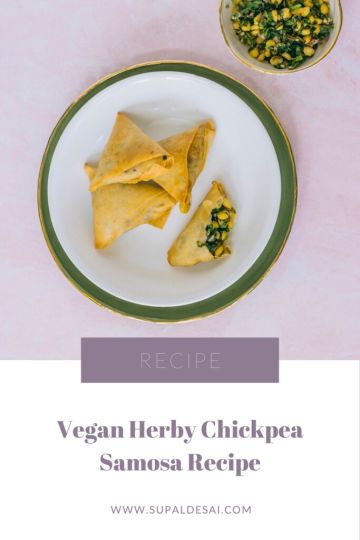 Herby Chickpea Samosas Recipe