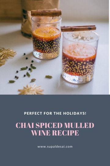 Chai Spiced Mulled Wine Recipe