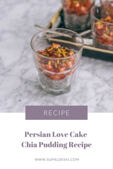 Persian Love Cake Chia Pudding Recipe