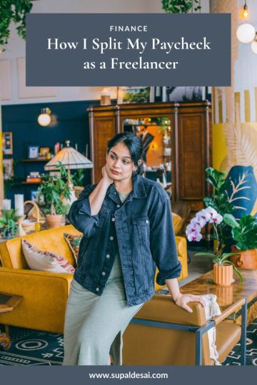 How I Split My Paycheck as a Freelancer