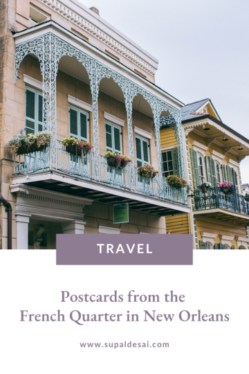 Postcards from the French Quarter in New Orleans