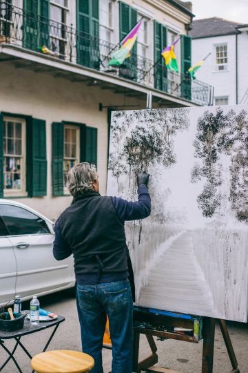 Postcards from the French Quarter in New Orleans