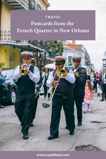 Postcards from the French Quarter in New Orleans