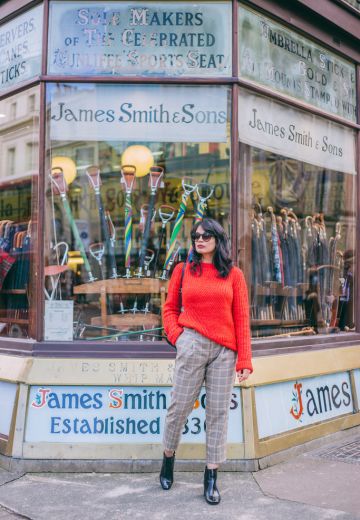 A Cozy Sweater & Plaid Pants Cover Image