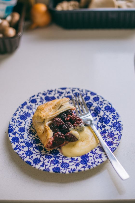 Blackberry & Apple Galette