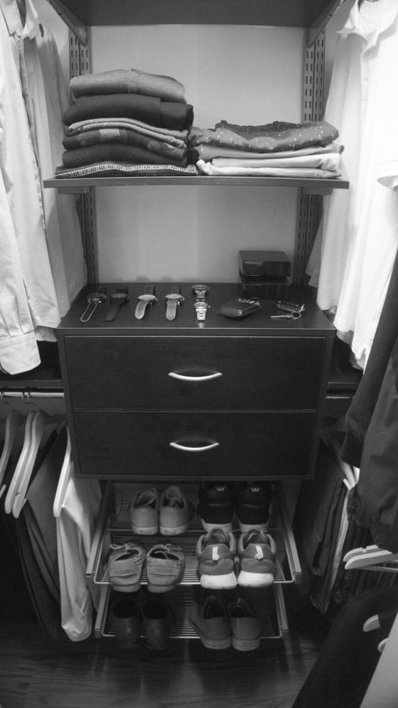 Menswear Organization with Organized Living