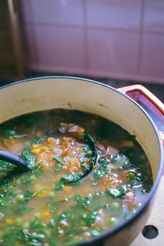 Summer Chicken Soup