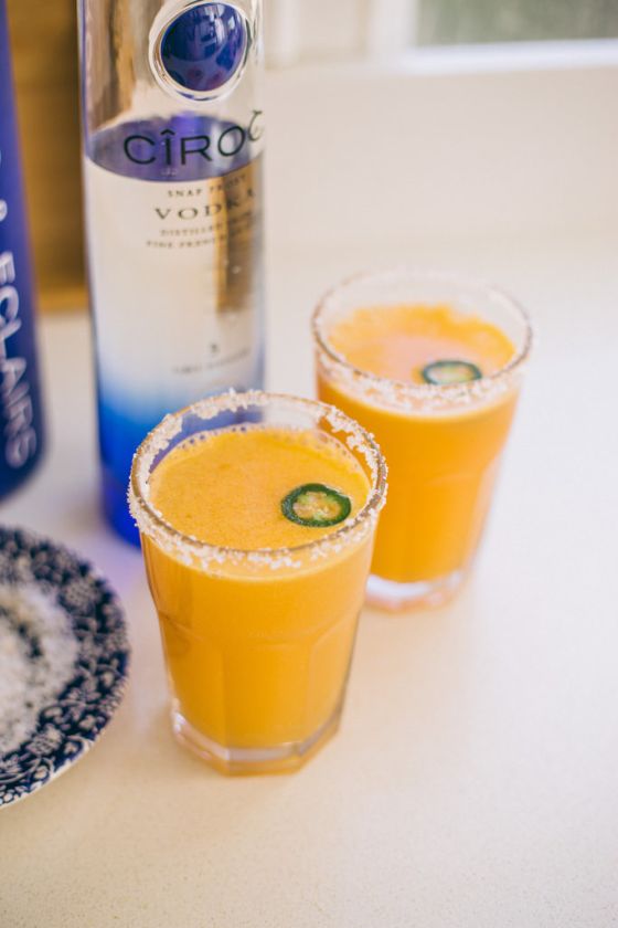 Tofu Akuri & Spiced Grapefruit Punch
