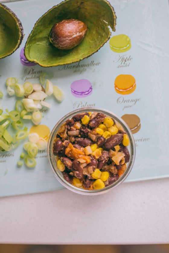 Vegetarian Loaded Sweet Potato & Chili Fries