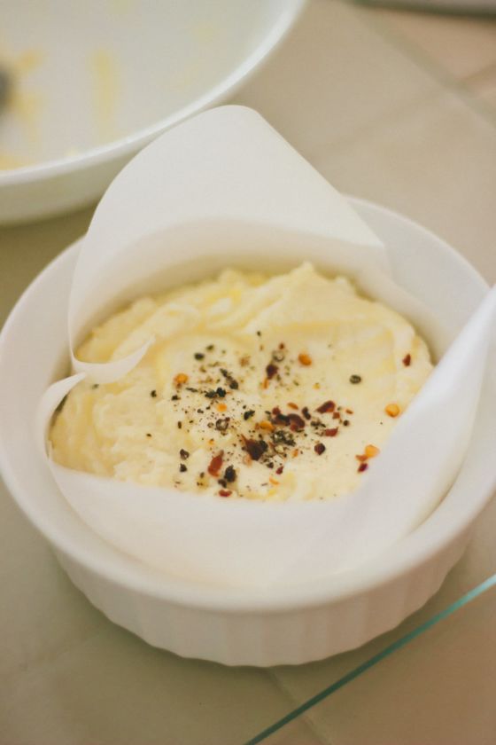 Baked Ricotta with Mediterranean Gremolata