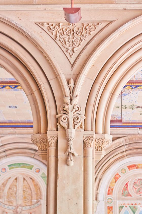 Bethesda Terrace in Central Park