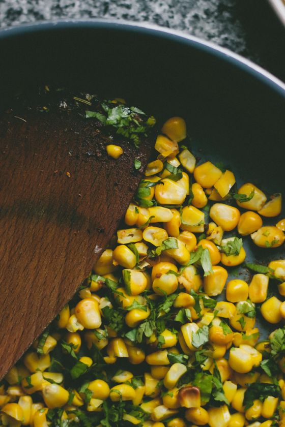 Prawn and Sweet Potato Burrito with Warm Sweetcorn Salsa