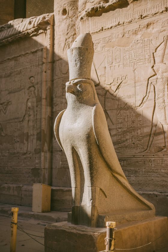 Ruins on the Nile River Valley