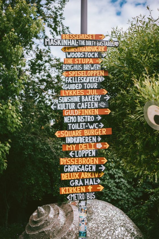Stroll around Freetown Christiania