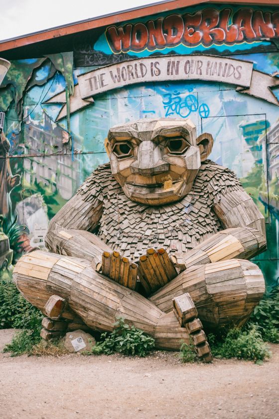 Stroll around Freetown Christiania
