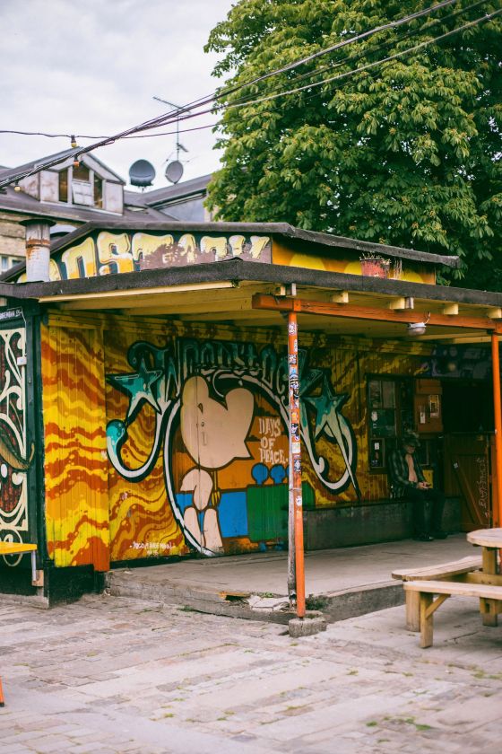 Stroll around Freetown Christiania