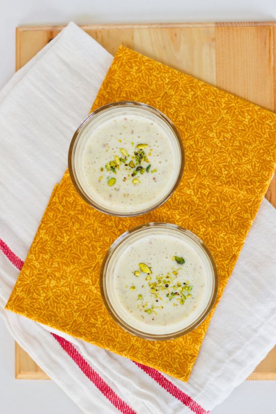 Vegan Banana and Cardamom Smoothie for Period Relief