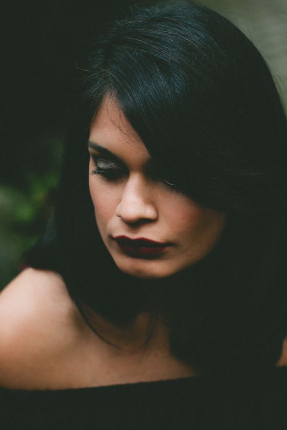 Ghoulish Glamour Beauty Look for Halloween